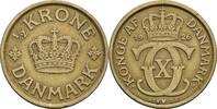 Dänemark 1/2 Krone Christian X. 1912-1947 -