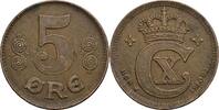 Dänemark 5 Öre Christian X. 1912-1947 -