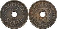 Dänemark 5 Öre Christian X. 1912-1947 -