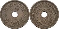Dänemark 5 Öre Christian X. 1912-1947 -