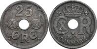 Dänemark 25 Öre Christian X. 1912-1947 -