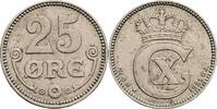 Dänemark 25 Öre Christian X. 1912-1947 -