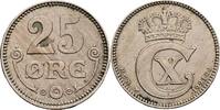 Dänemark 25 Öre Christian X. 1912-1947 -
