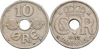 Dänemark 10 Öre Christian X. 1912-1947 -