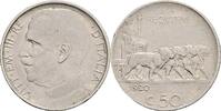 Italien 50 Centesimi Vittorio Emanuele III. -