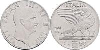 Italien 50 Centesimi 1941 Vittorio Emanuele III. TTB