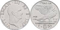 Italien 50 Centesimi 1940 Vittorio Emmanuele III. SUP