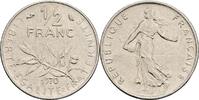 Frankreich 1/2 Franc 1970 TTB