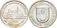 Österreich, Tirol Medaille 100 Jahre Achensee Schifffahrt - Gemeinde Eben am Achensee-Maurach-Pertisau -