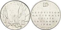 Schweiz, Lausanne Silbermedaille Exposition Nationale Suisse Lausanne 1964 -
