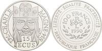 Frankreich 100 Francs (15 Ecus) Karl der Große -