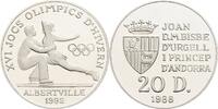 Andorra 20 Diners Olympische Winterspiele Albertville 1992 / Eistanz -