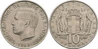 Griechenland 10 Drachmai 1968 TTB