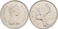 Kanada 25 Cents 1984 ss+/vz 2,50 EUR prix TTC + 10,00 EUR frais d'envoi