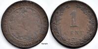Netherlands Nederland 1900a 1 Cent Wilhelmina G (ronde nullen) -