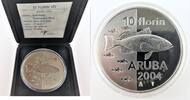 Aruba Aruba 2003 10 Florin 'Vissen' Zilver -