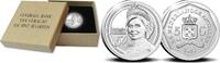 Nederlandse Antillen 5 Gulden Nederlandse Antillen 2021 5 Gulden 'Koningin Maxima 50 jaar' Zilver -