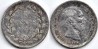 Netherlands Nederland 1850 5 Cent Willem III met open 8 -