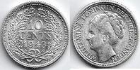 Netherlands Nederland + Cent Wilhelmina -