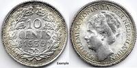 Netherlands Nederland 1939 10 Cent Wilhelmina -