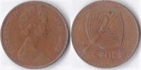 Fiji Islands Fiji Islands 2 Cents 1969 -