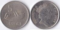 Fiji Islands Fiji Islands 5 Cents 2009Fr -