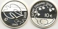 Finland Finland 2005 10 Euro Zilver Vrede en Vrijheid -
