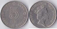 Hong Kong Hong Kong 5 Dollar 1986 -