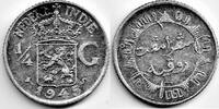 Nederlands-Indië Nederlands Indië 1945S 25 Cent Wilhelmina P -