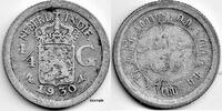 Nederlands-Indië Nederlands Indië 1930 25 Cent Wilhelmina F -