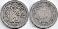 Nederlands-Indië Nederlands Indië 1929 25 Cent Wilhelmina F -