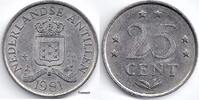 Nederlandse Antillen Nederlandse Antillen 1981 25 Cent Beatrix P -