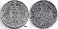 Nederlandse Antillen Nederlandse Antillen 1980 25 Cent Beatrix P+ -