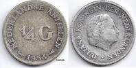 Nederlandse Antillen Nederlandse Antillen 1954 25 Cent Juliana F -