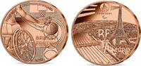 Frankrijk 2023 Frankrijk 2023 ¼ Euro 'Rolstoel Basketbal' unz 8,95 EUR  + 15,50 EUR frais d'envoi