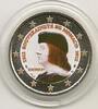 Gekleurde euromunten 2 Euro Monaco 2012 Grimaldi Gekleurd 173/1 -