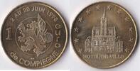 Frankrijk Compiegne 1998 € 1 penning -