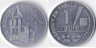 Frankrijk 1997 Crouy en Thelle € 1 penning -