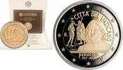 Speciale 2 euromunten 2 euro Vaticaan 2023 'Perugino' in blister -