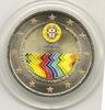 Gekleurde euromunten 2 Euro Portugal 2008 Mensenrechten Gekleurd 065/3 -