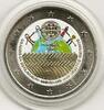 Gekleurde euromunten 2 Euro Portugal 2008 Mensenrechten Gekleurd 065/4 -