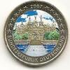 Gekleurde euromunten 2 Euro Duitsland 2007 Mecklenburg gekleurd F -