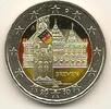 Gekleurde euromunten 2 Euro Duitsland 2010 Bremen gekleurd A -