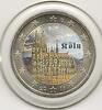 Gekleurde euromunten 2 Euro Duitsland 2011 Kölner Dom gekleurd G -