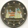 Gekleurde euromunten 2 euro Duitsland 2014 Niedersachsen Gekleurd J -