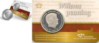 Nederland 2013 Willemspenning in Coincard -