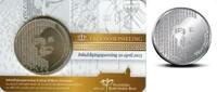 Inhuldigingspenning in coincard -