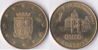 Frankrijk 1997 1 euro d'Aubenas penning -