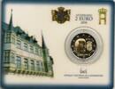 Speciale 2 euromunten 2 Euro Luxemburg 2010 Wapen van Henri in coincard -