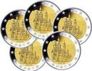 Speciale 2 euromunten 2 euro Duitsland 2012 ADFGJ Neuschwanstein -